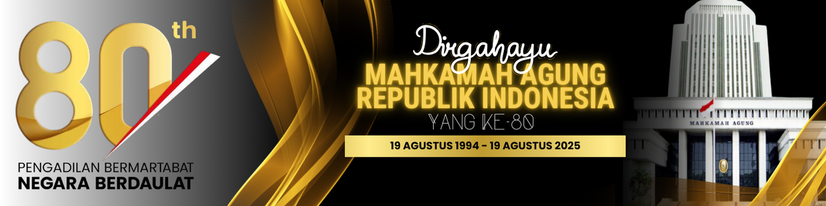 Ucapan HUT MA RI Ke 80