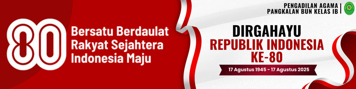 Ucapan HUT RI Ke 80