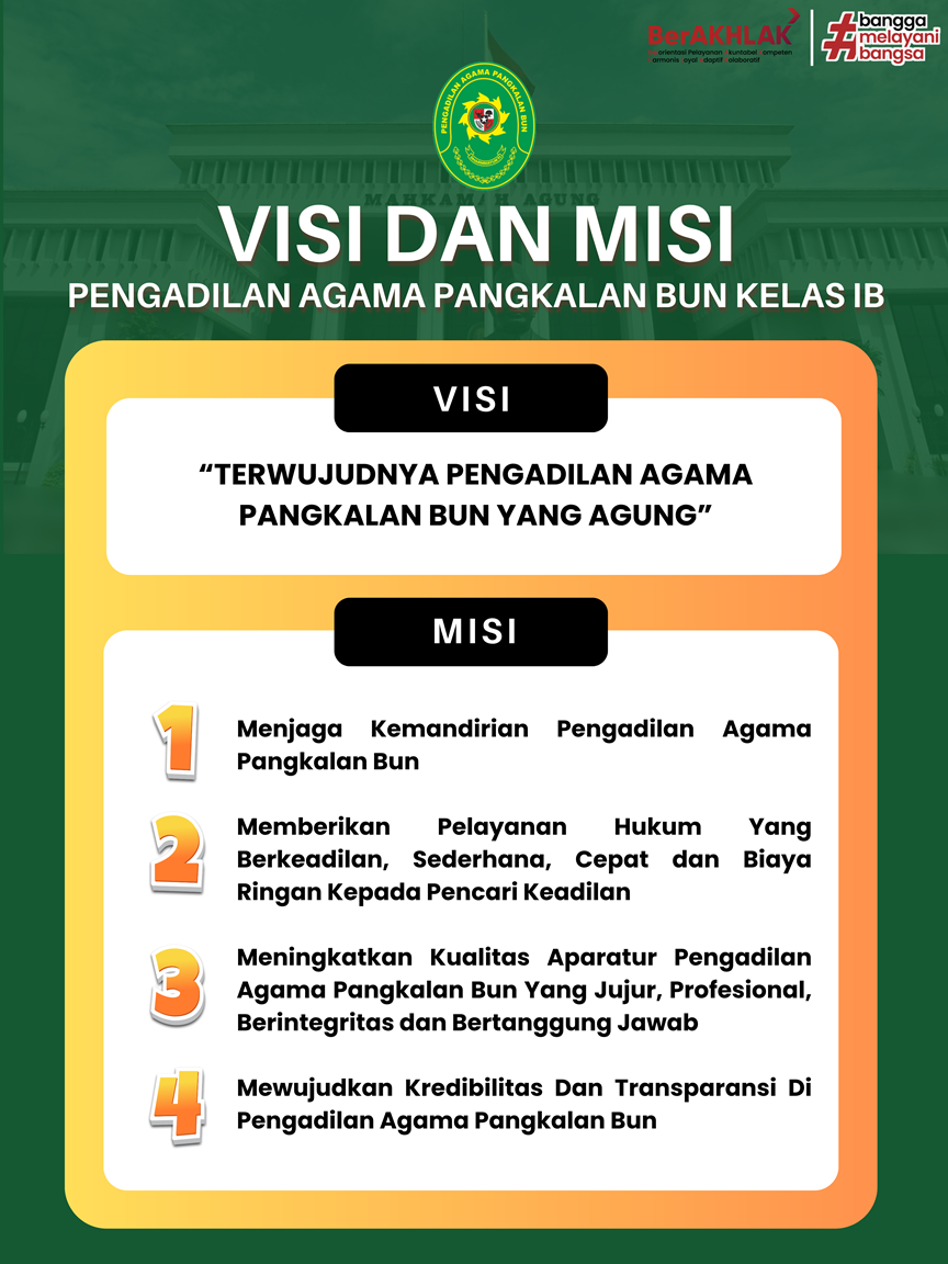 Visi Misi PA Pbun